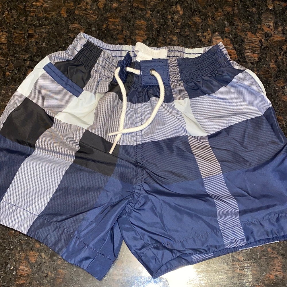 Burberry baby swim trunks 6M